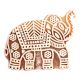 Set of 1 Piece New Wooden Printing Block